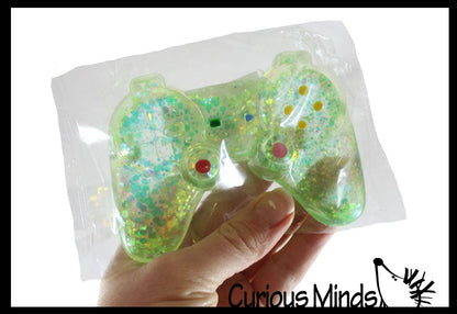 1 Large 4" Video Game Controller Shaped Ball -Thick Glue/Gel