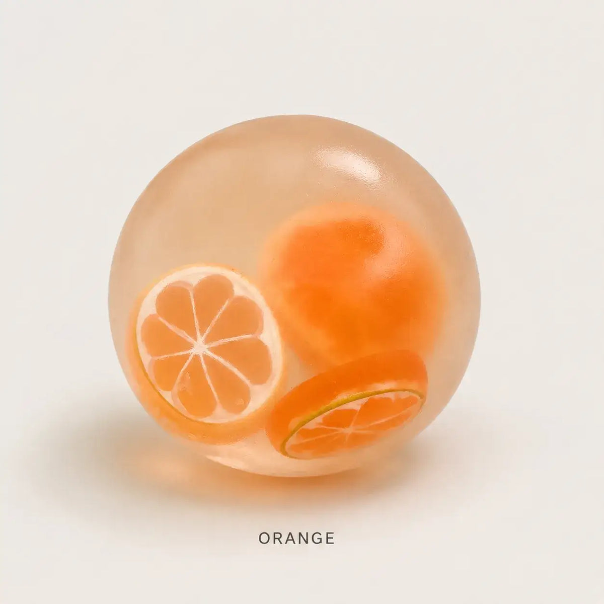 Fruit Slice Moldable Squishy Stress Ball