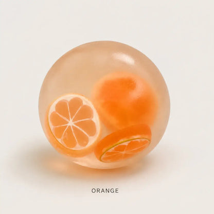 Fruit Slice Moldable Squishy Stress Ball