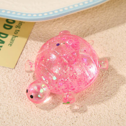 Cute Glitter turtle Squishy Squeeze Toy Fidget Toy