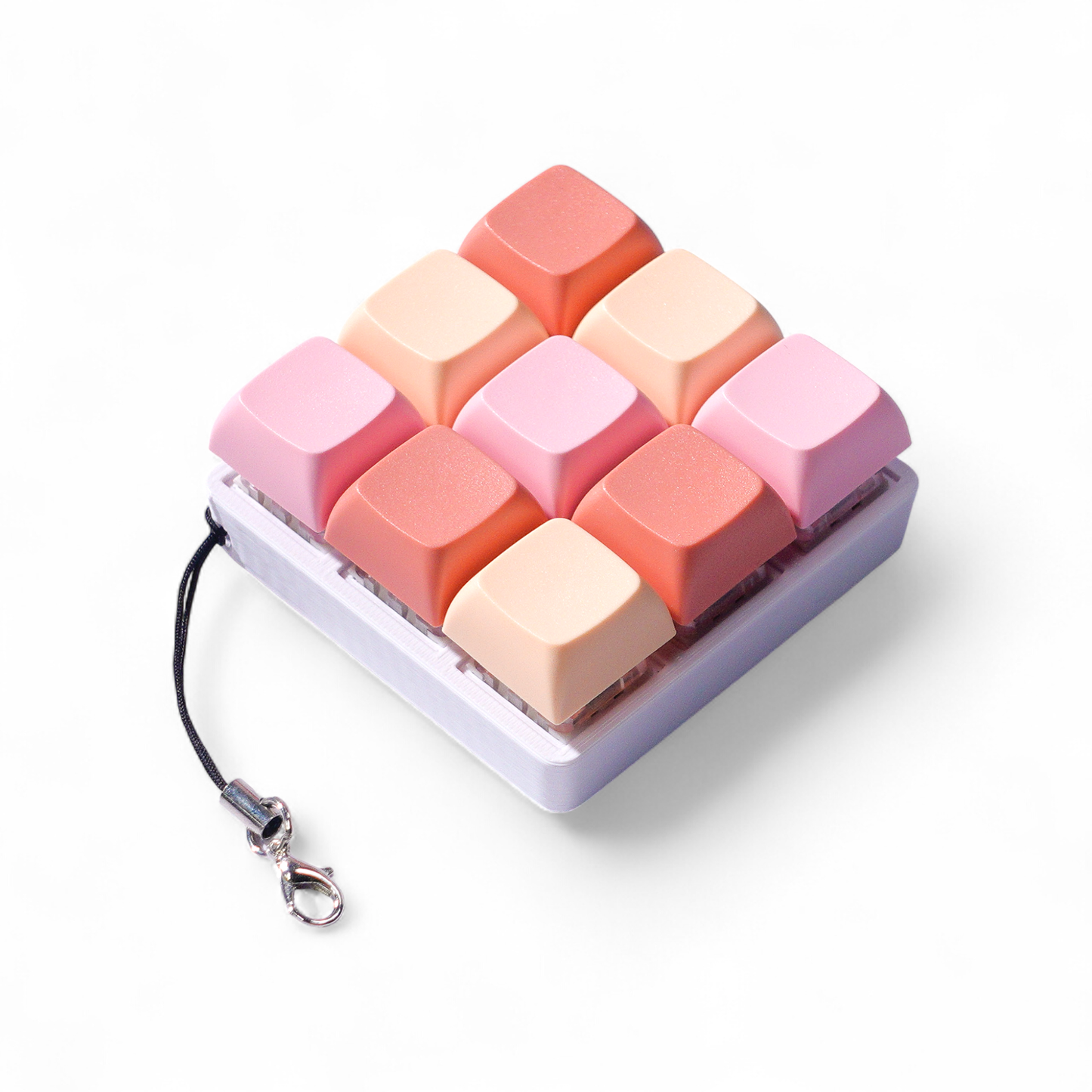 9 Key Mechanical Keyboard Fidget Keychain