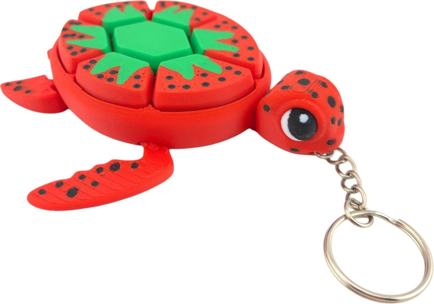 Turtle Fidget Clickers Keychains