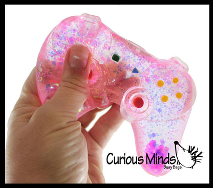 1 Large 4" Video Game Controller Shaped Ball -Thick Glue/Gel
