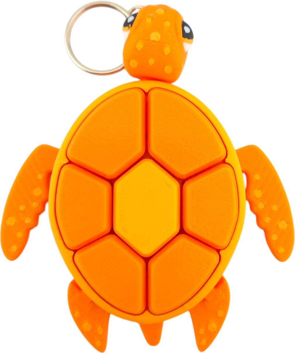 Turtle Fidget Clickers Keychains