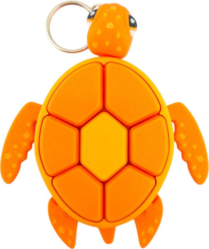 Turtle Fidget Clickers Keychains