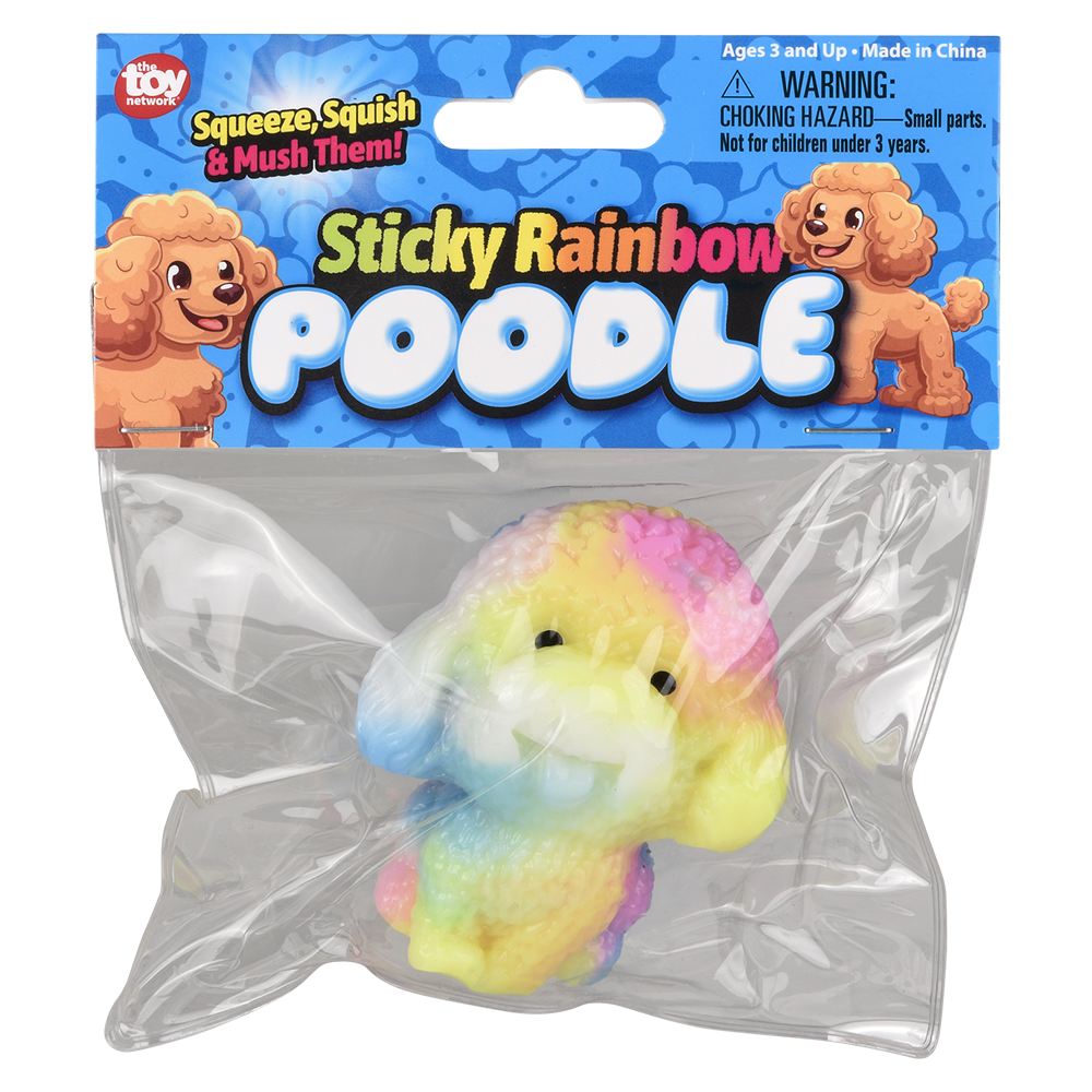 STICKY RAINBOW POODLE