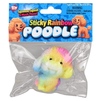 STICKY RAINBOW POODLE