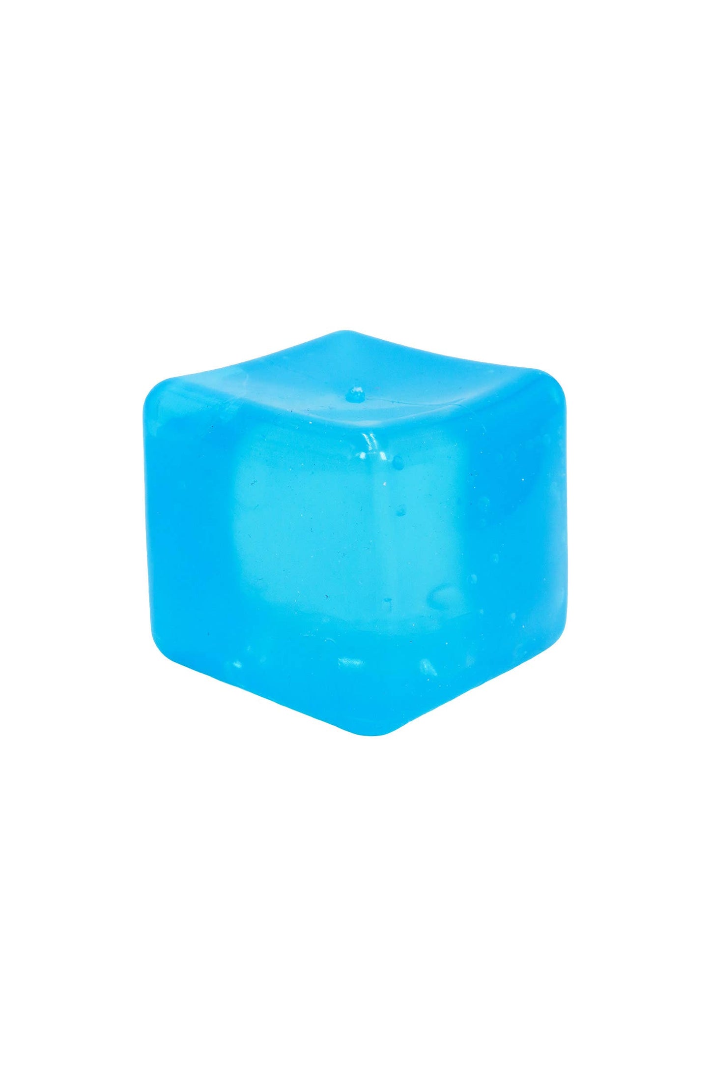Clear Colorful Cube Maltose Putty Filled Squishy - OPP Bag