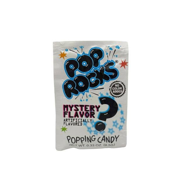 Pop Rocks Mystery Flavor Popping Candy .33oz, 24ct Display