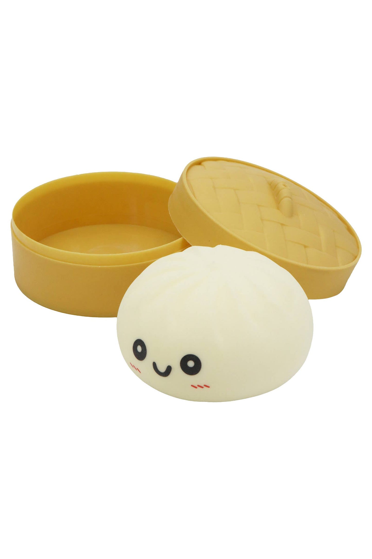 Solid Bao Bun Dumpling Gel Slime Filled Squishy - 12 Pcs