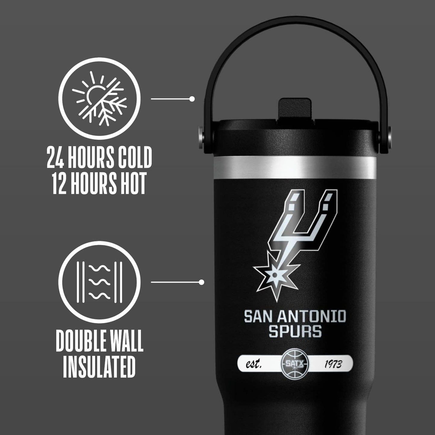 Officially Licensed NBA San Antonio Spurs 32oz Classic