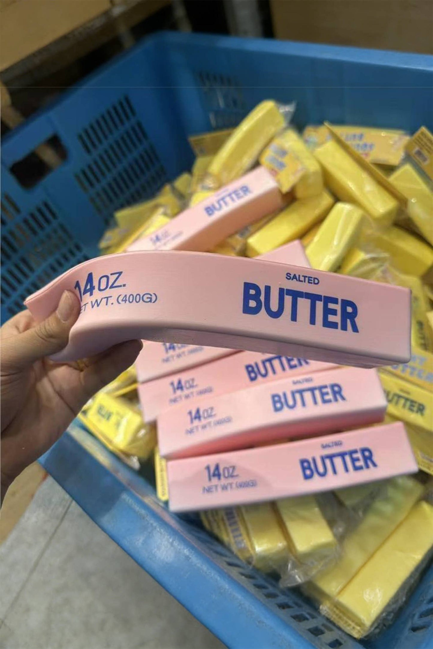 Slow Rising Stress Relief Sensory Butter Sticker Squishy Toy