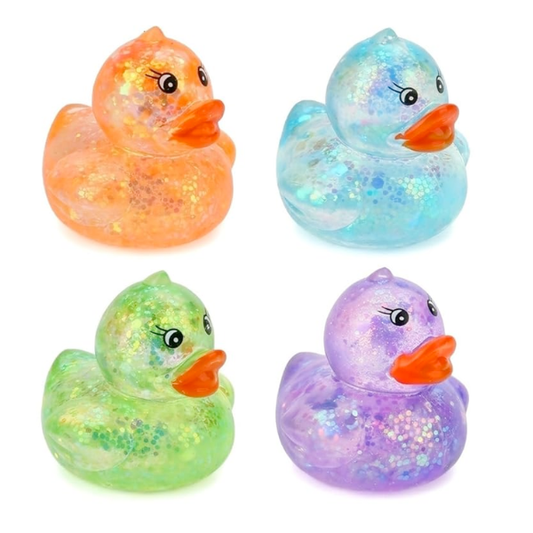 Mini Glitter Duck Sugar Squishers