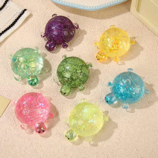 Cute Glitter turtle Squishy Squeeze Toy Fidget Toy