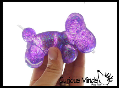 1 Sugar Balloon Dog Ball Bag - Thick Glue/Gel Syrup Molasses