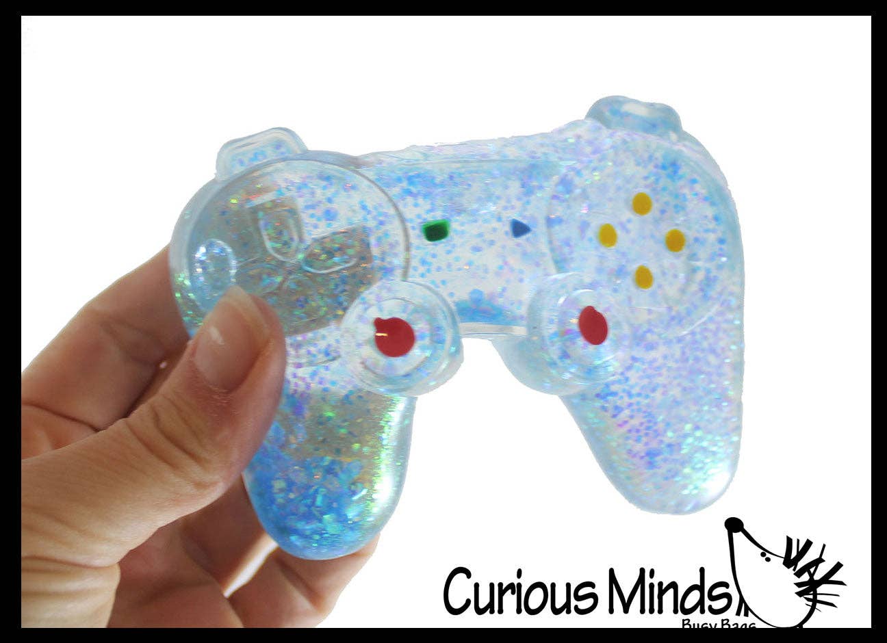 1 Large 4" Video Game Controller Shaped Ball -Thick Glue/Gel