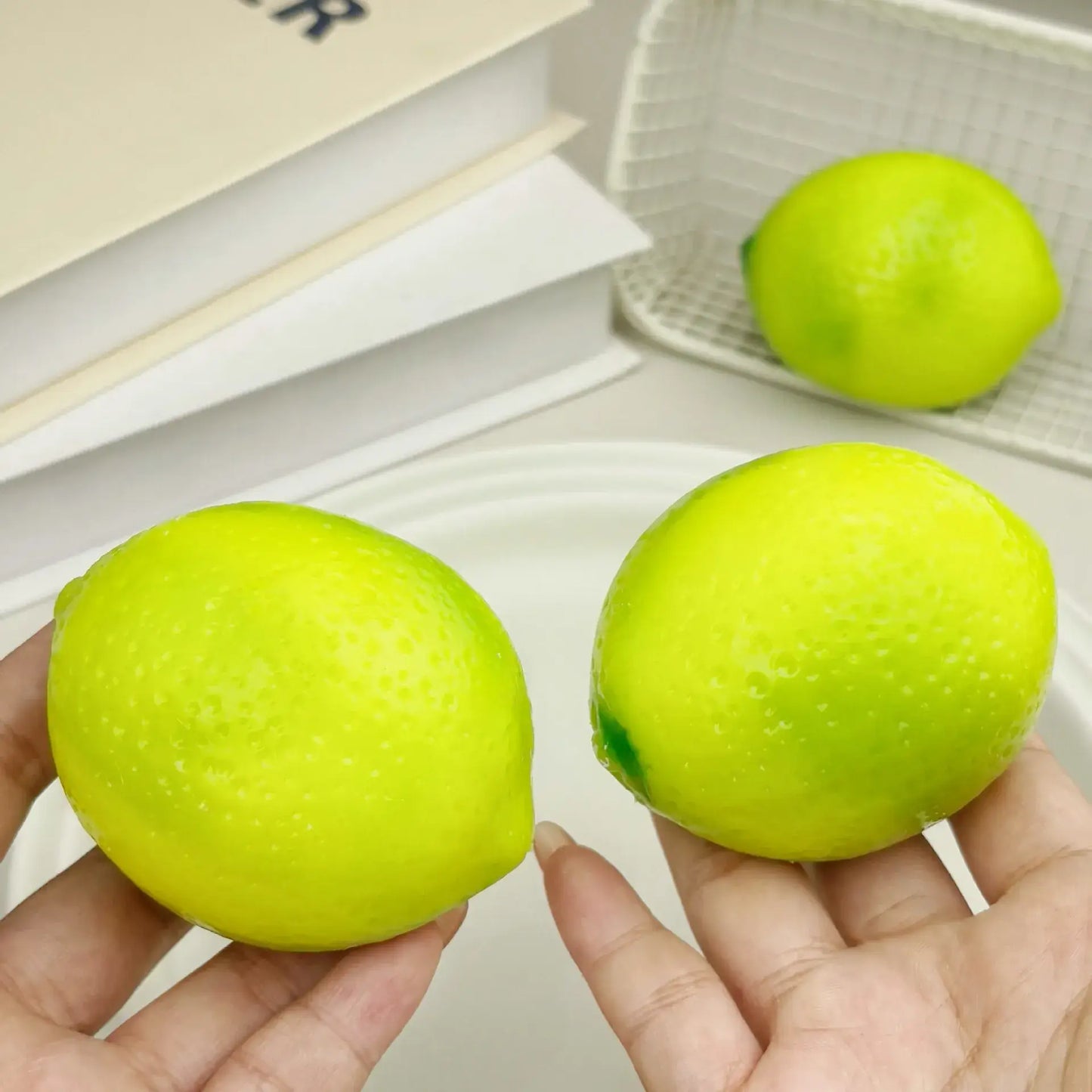 Realistic Lemon Squishy Stress Relief Toy