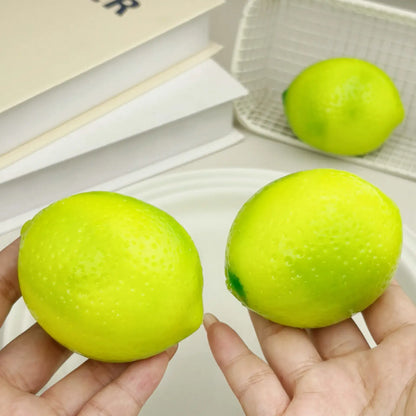 Realistic Lemon Squishy Stress Relief Toy