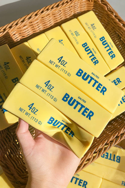 Slow Rising Stress Relief Sensory Butter Sticker Squishy Toy