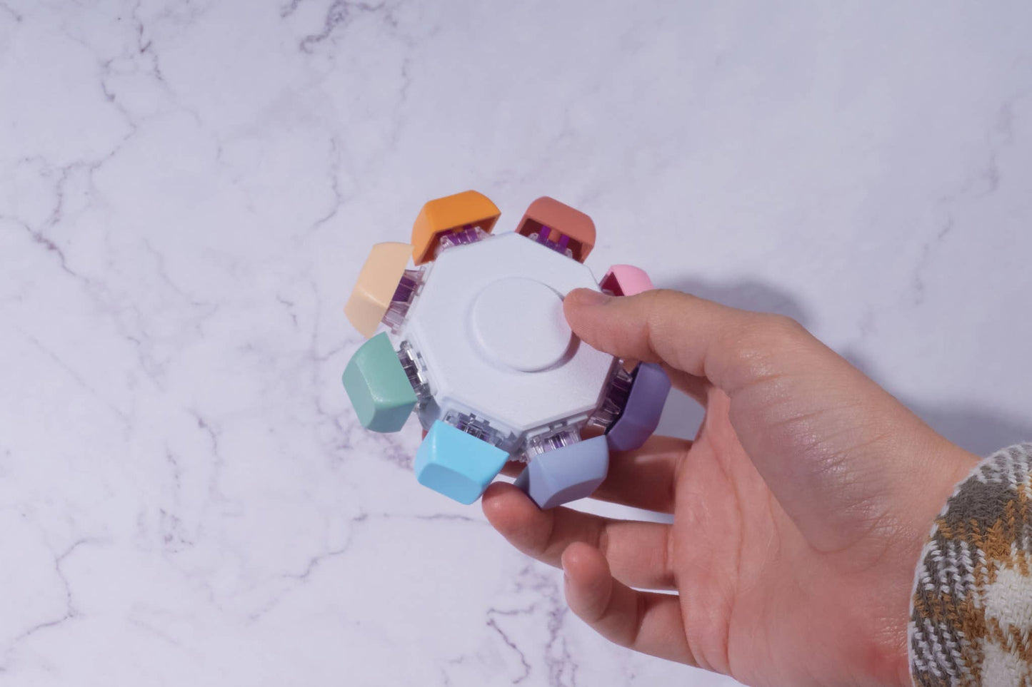 Keyboard Fidget Spinner - 8 Keys
