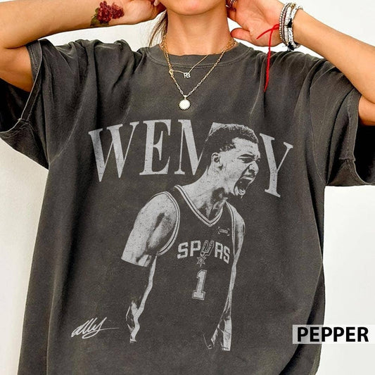 San Antonio Wemby Victor Wembanyama Basketball Tee