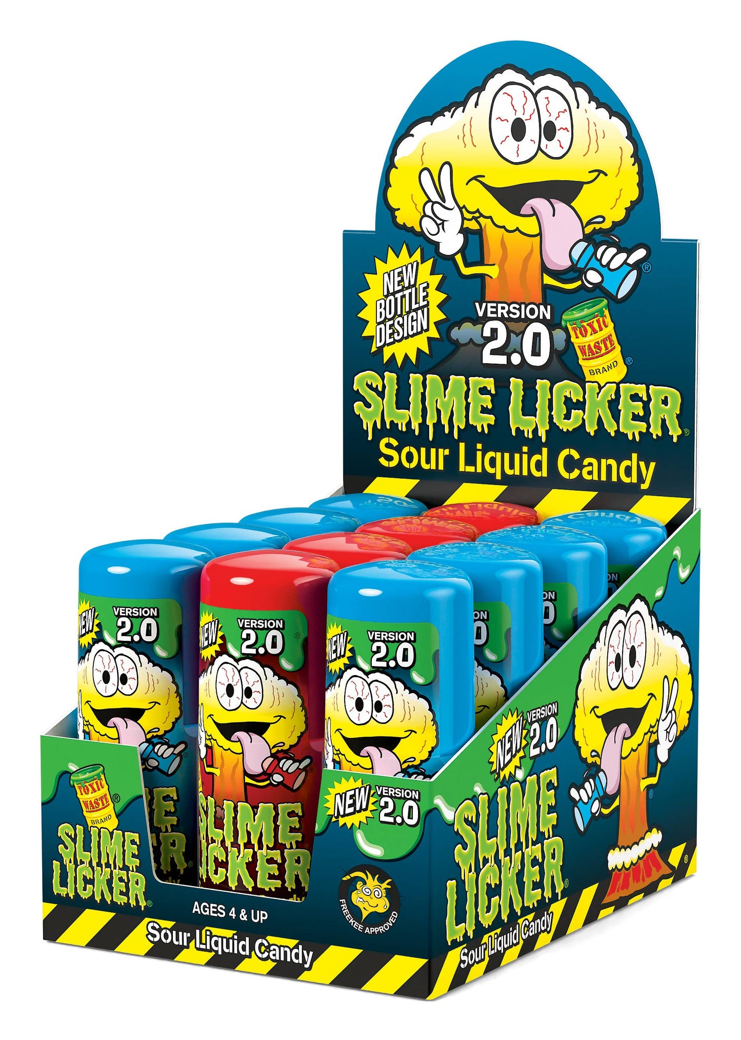 Toxic Waste Slime Licker 2.0, 12ct