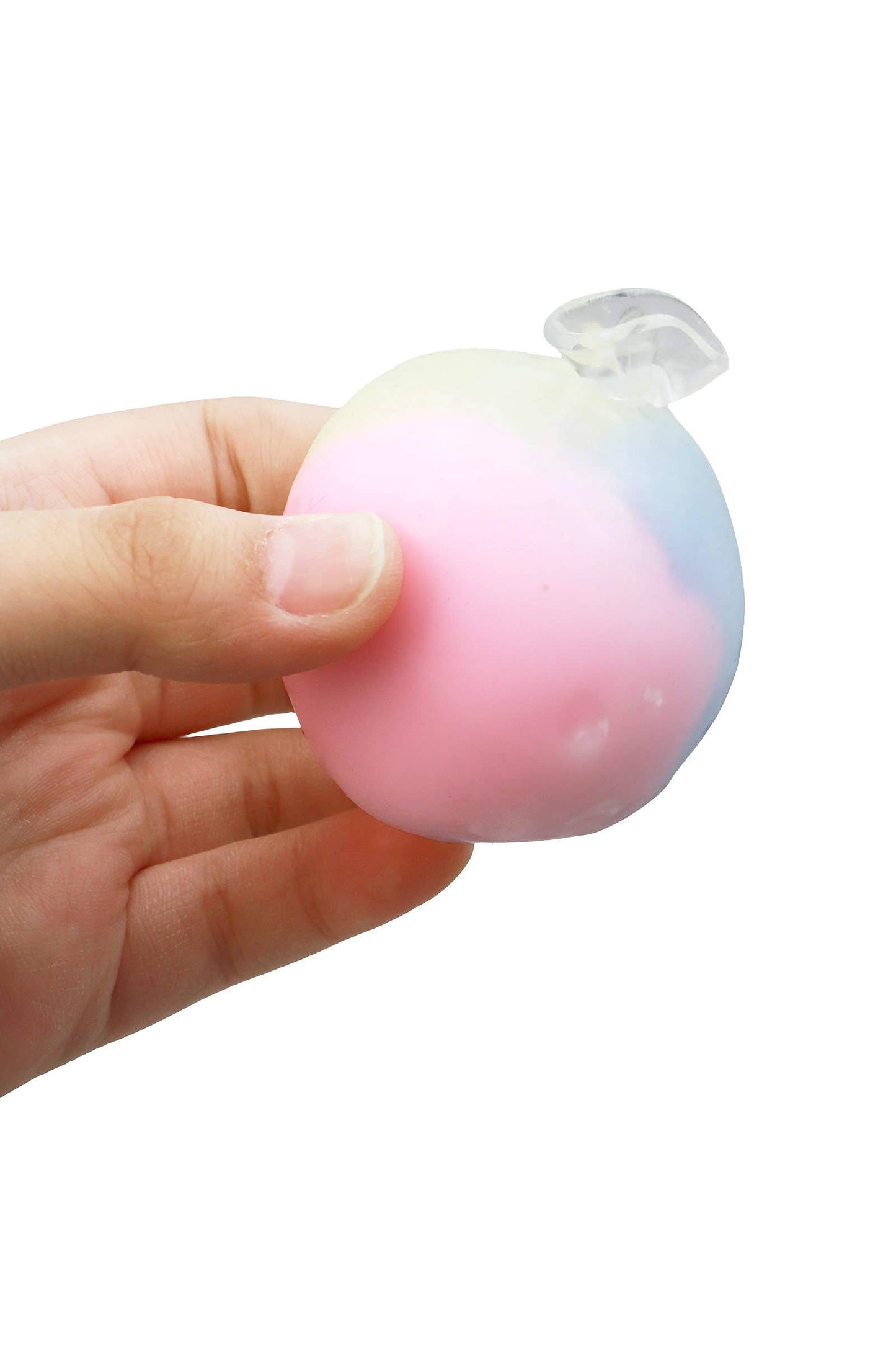 Pastel Rainbow Crunchy Cracking Clay Squishy Ball