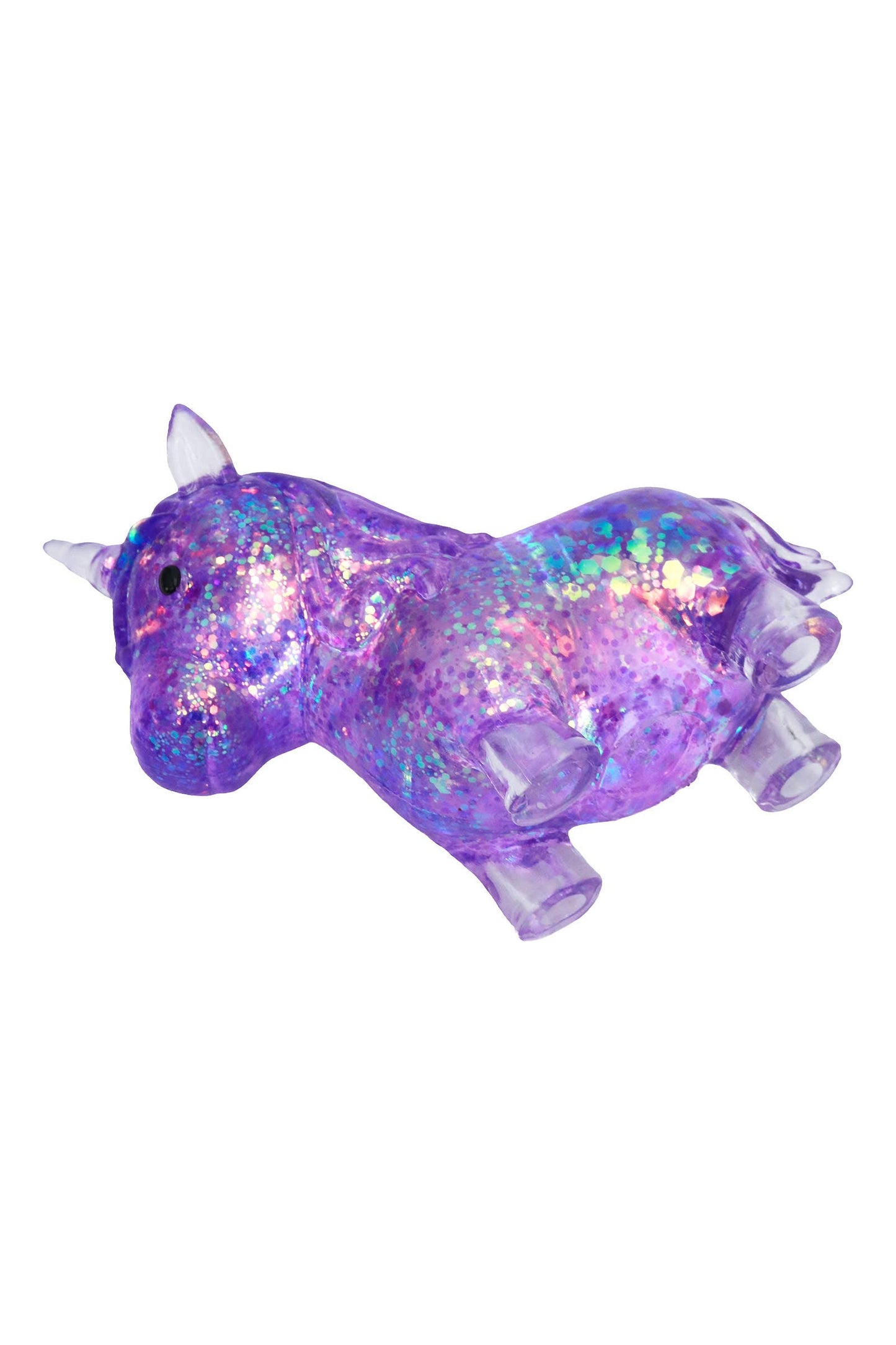 Unicorn Pony Glittery Maltose Putty Filled Squishy