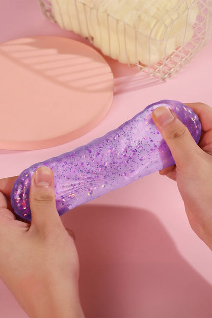 Glitter Seashell Slow Rising Squishy Stress Relief Toy