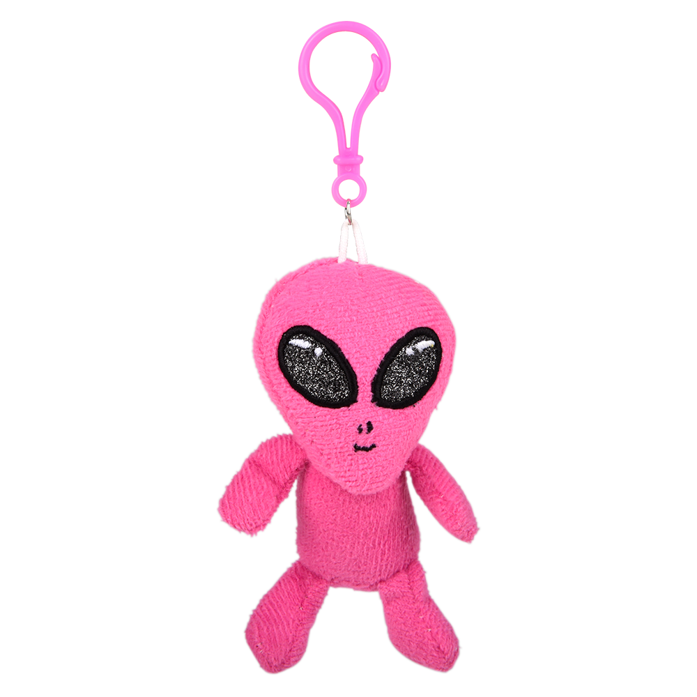 (T) 3" GALACTIC ALIEN BACKPACK CLIP