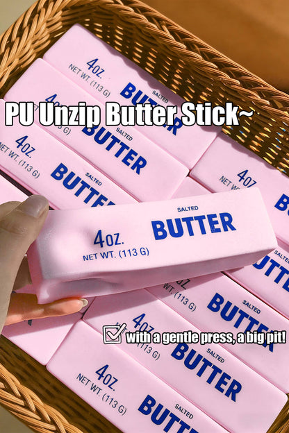 Slow Rising Stress Relief Sensory Butter Sticker Squishy Toy