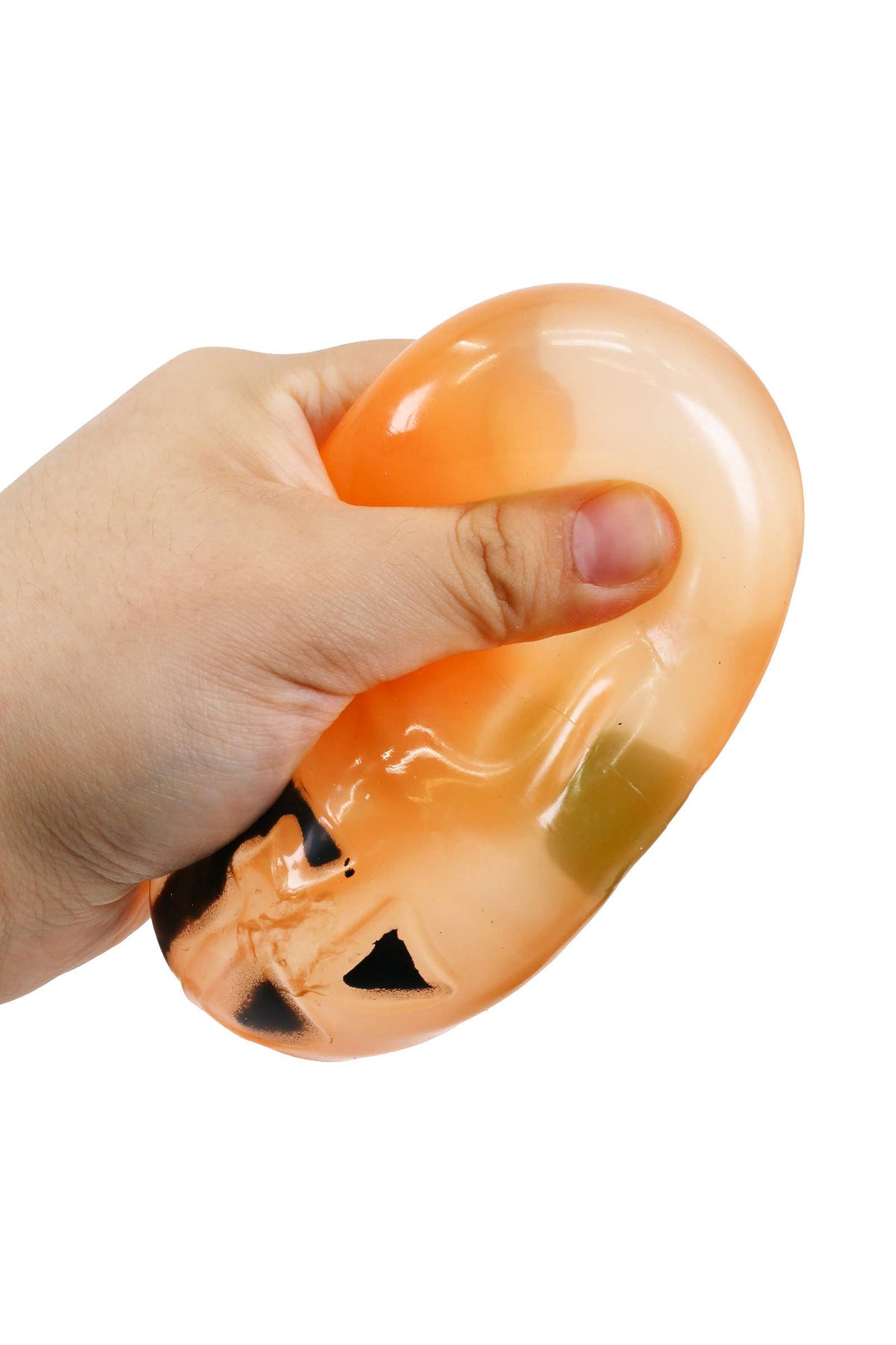 Jack-o-Lantern Pumpkin Zero Rebound Oil Jelly Filled Squishy