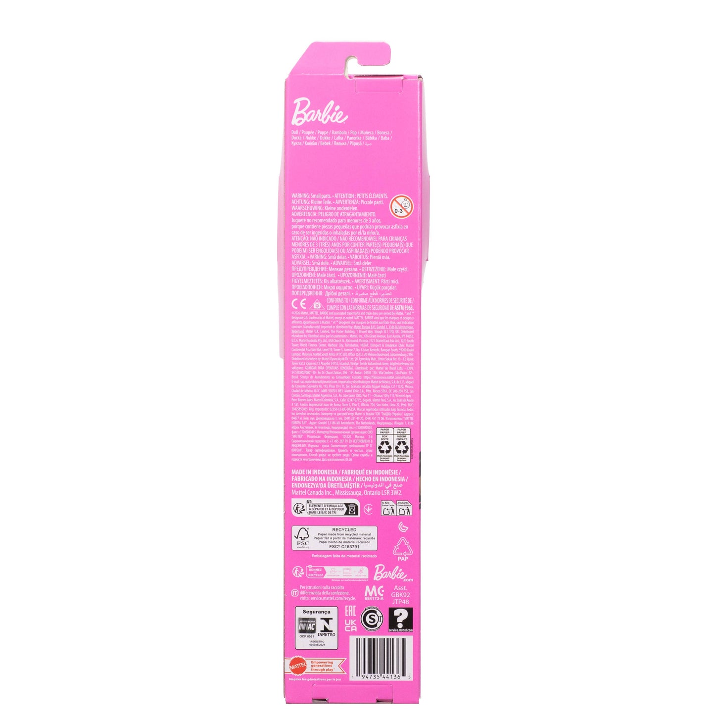 Barbie OPP Doll Assortment