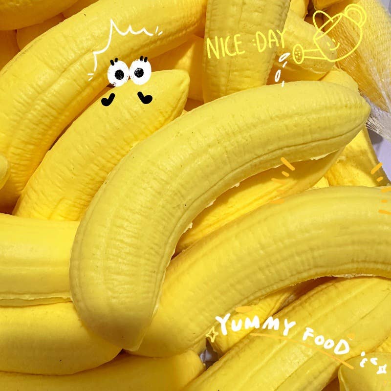 Banana Squishy Squeeze Toy Fidget Toy