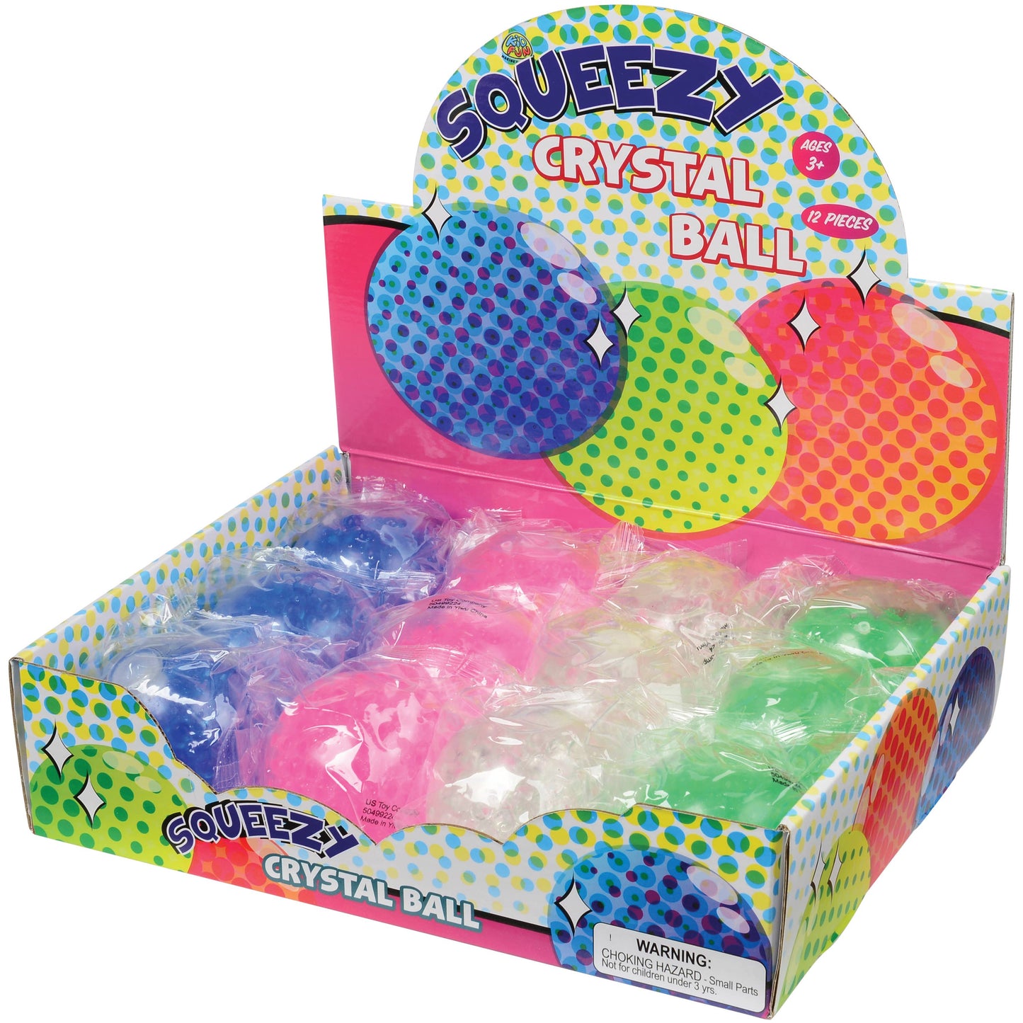 Squeezy Crystal Ball 12-unit Display