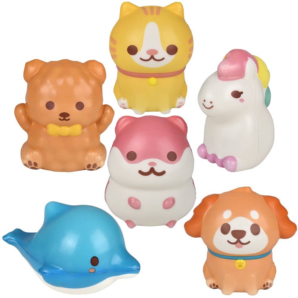 Squish Kawaii Animals 4" - LLB Toys