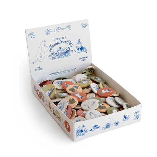 3P4 x Moomin® - A Slow Life in Moominvalley Button Box