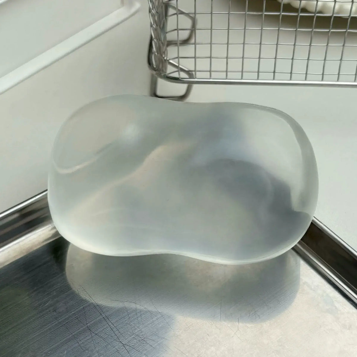 Moldable Transparent Soap Squishy Toy – Shape-Holding Stress
