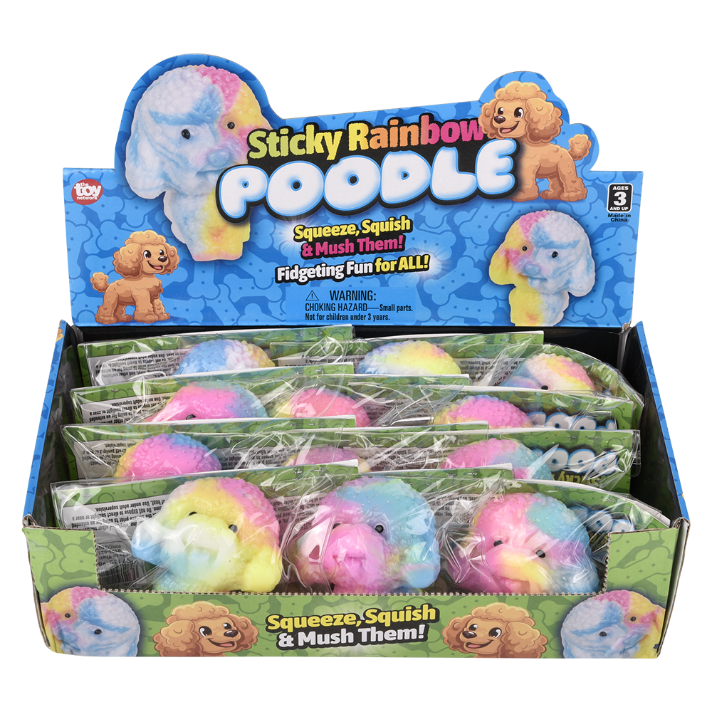 STICKY RAINBOW POODLE
