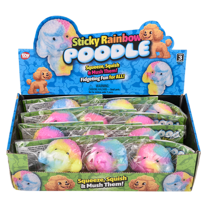 STICKY RAINBOW POODLE