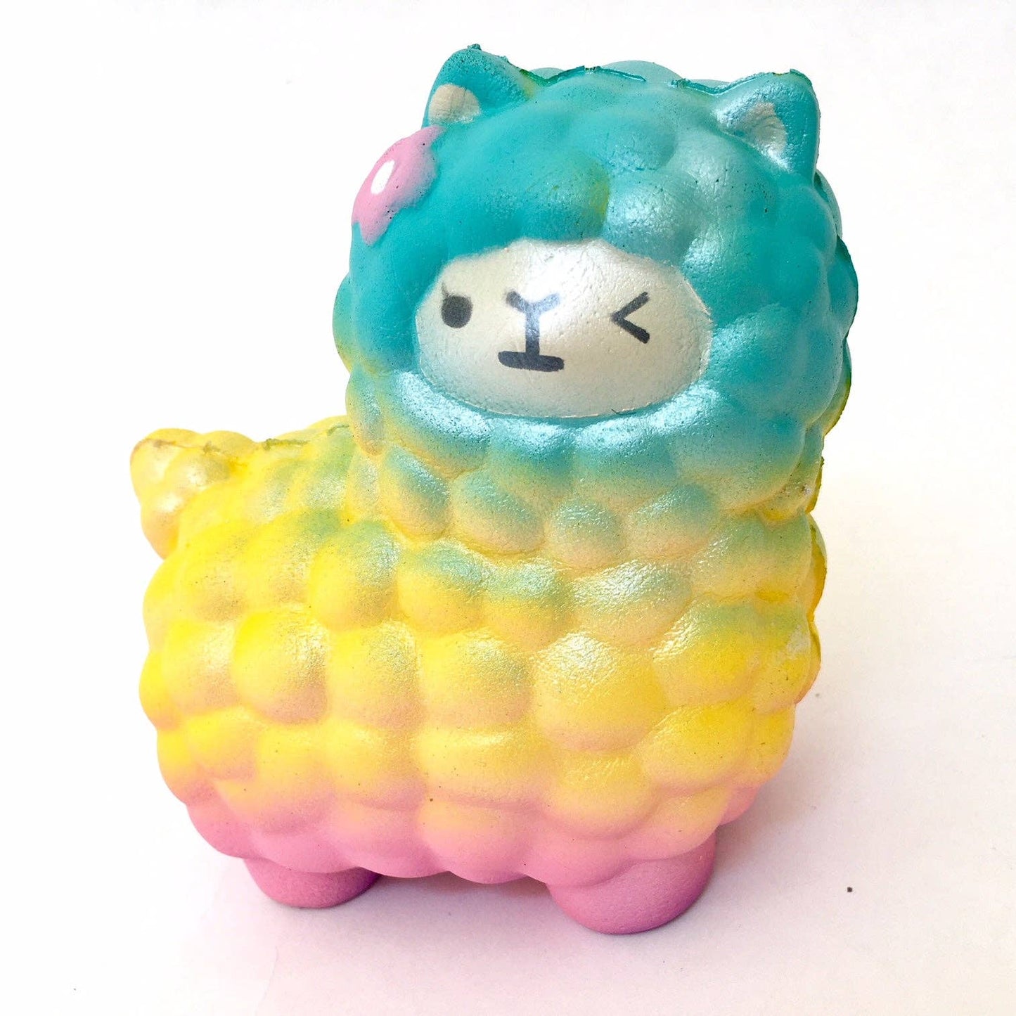 83238 Rainbow Llama Squishy