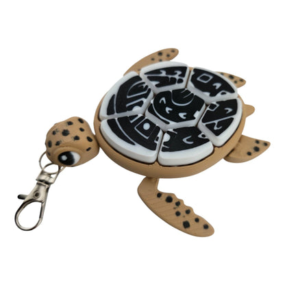 Turtle Fidget Clickers Keychains
