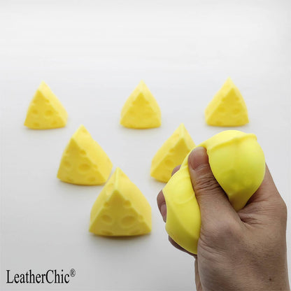 Cheese Wedge Squishy Stress Relief Toy