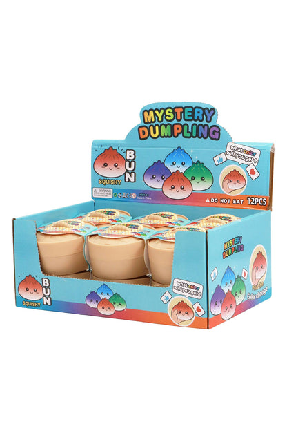 UV Light Color Changing Dumpling Squishy Bao Bun Blind Box