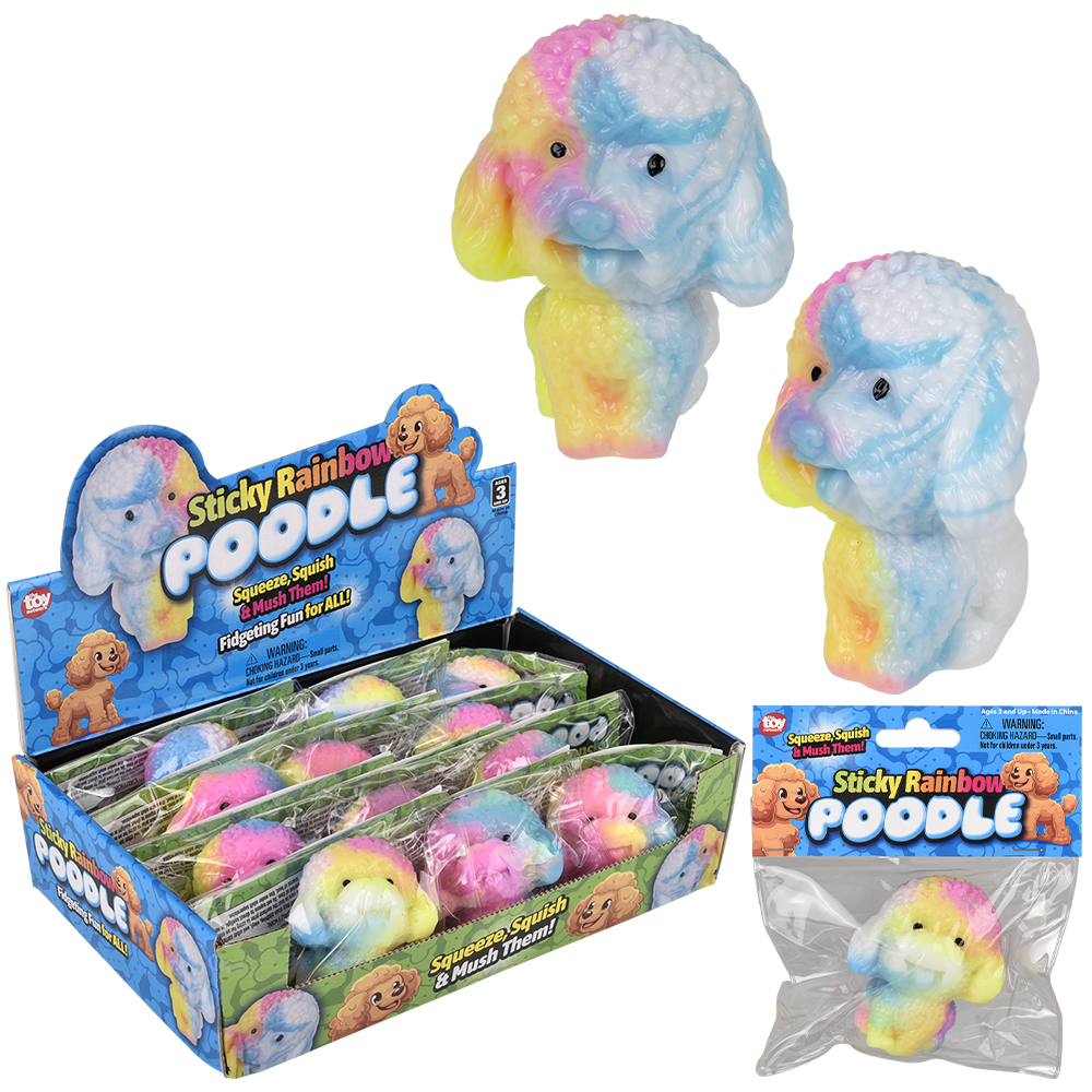 STICKY RAINBOW POODLE
