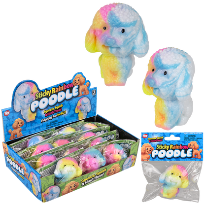 STICKY RAINBOW POODLE