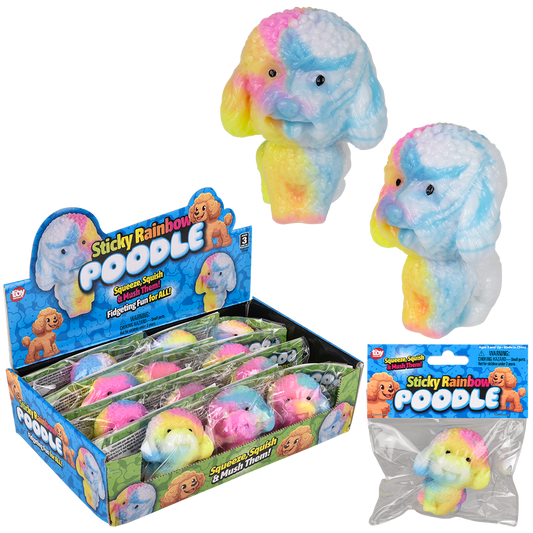 STICKY RAINBOW POODLE