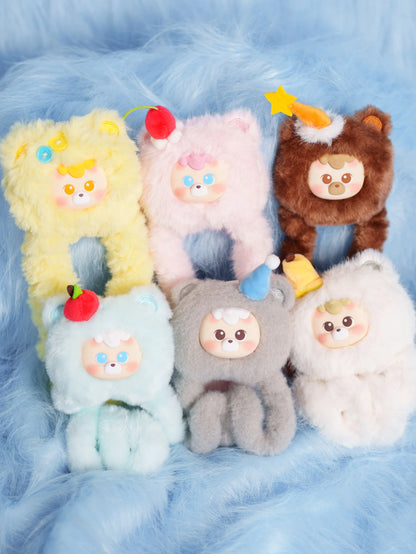 Tangle HiddenWoo diudiu baby Mallow Bear Vinyl Plush Pendant