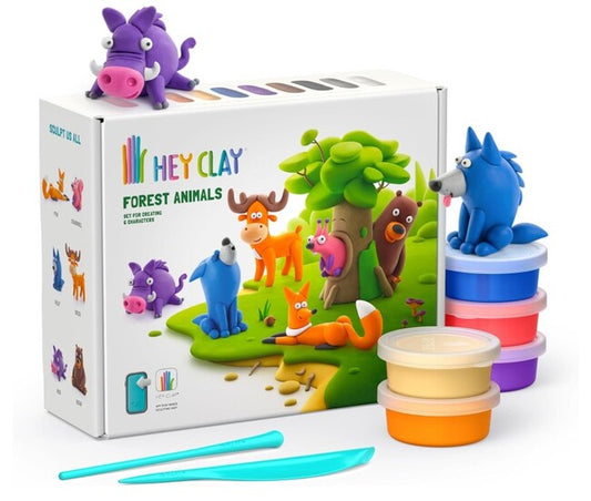 Hey Clay Forest Animals-1