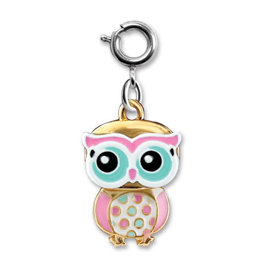 SWIVEL OWL CHARM